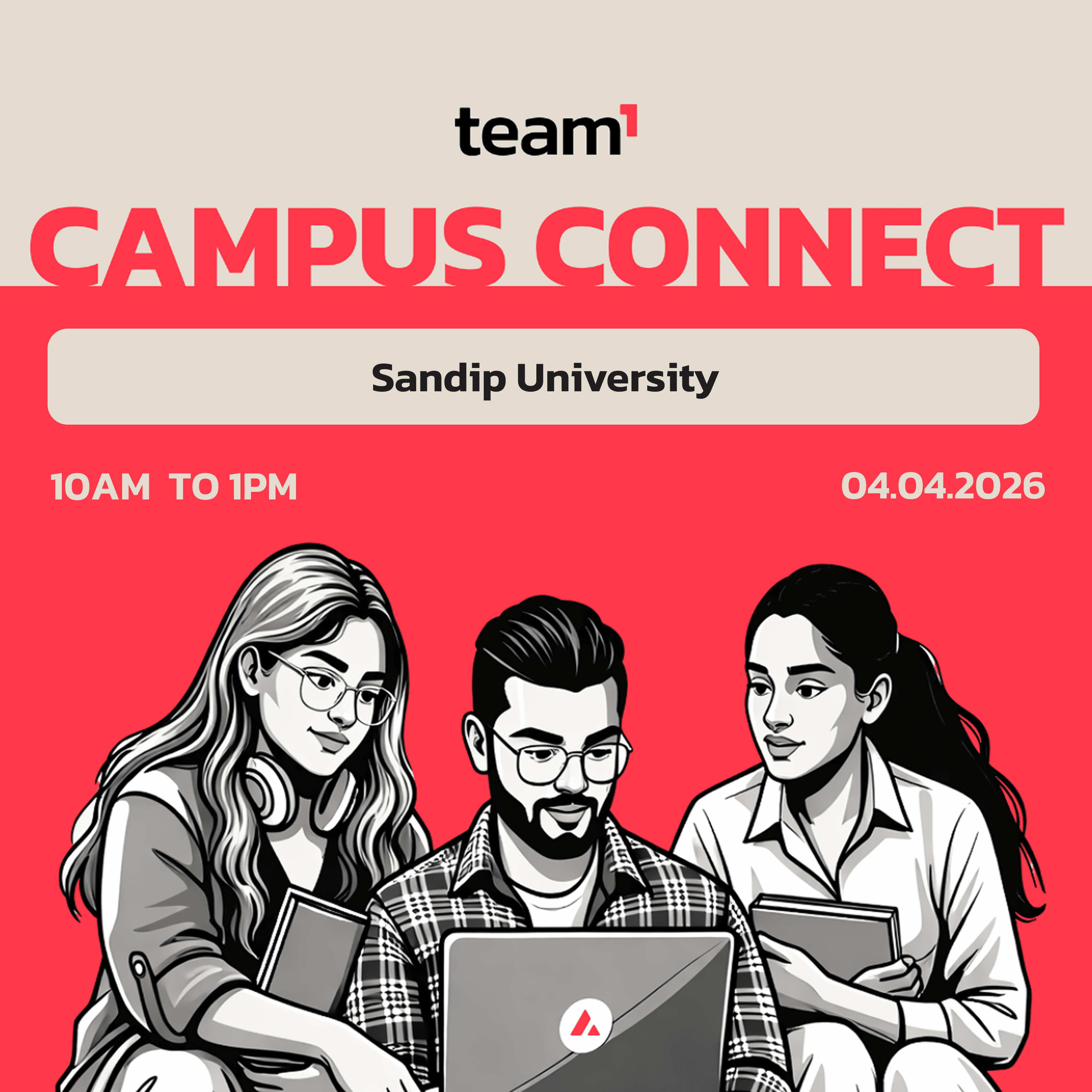 Team1 Campus Connect: Sandip University